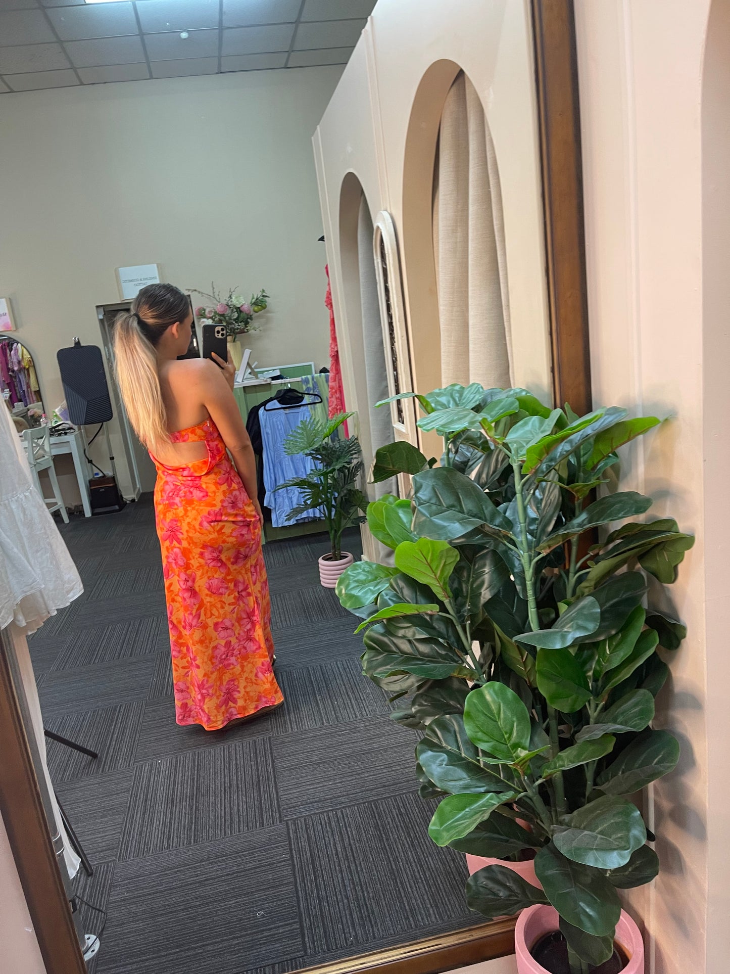 Beginning Boutique floral strapless - 12