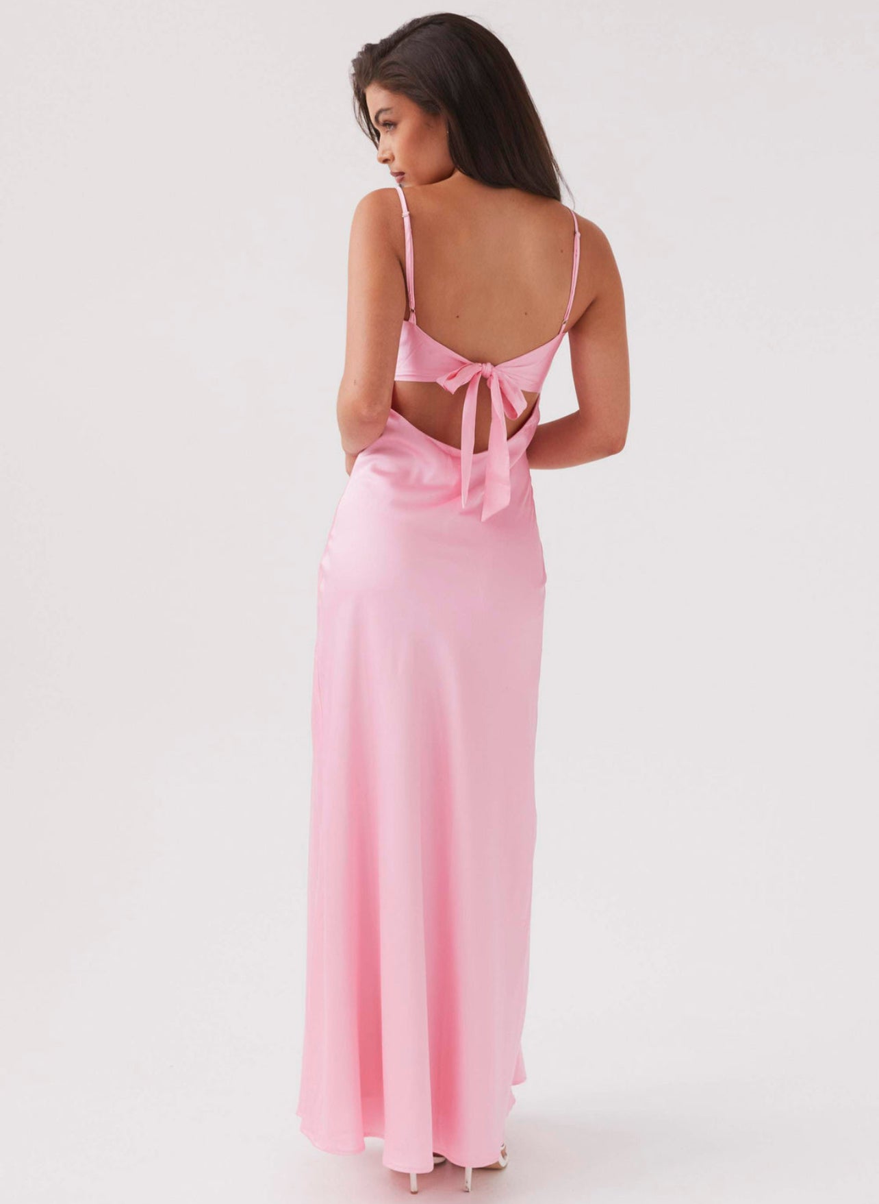 Satin tie maxi - 10