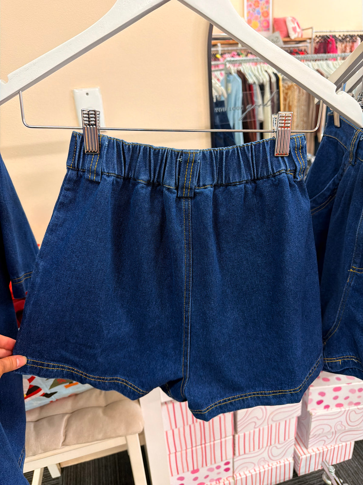 Denim Duo Short