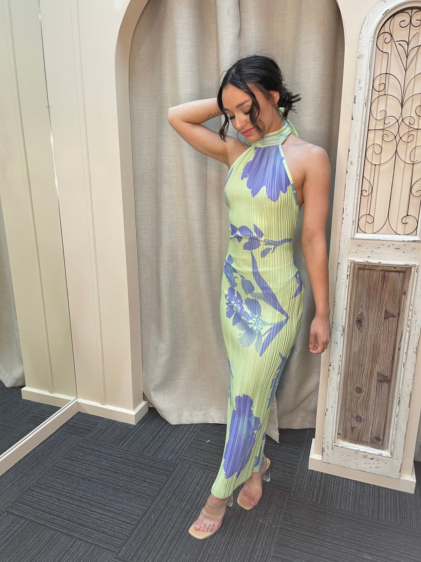 Halter Floral midi - 6