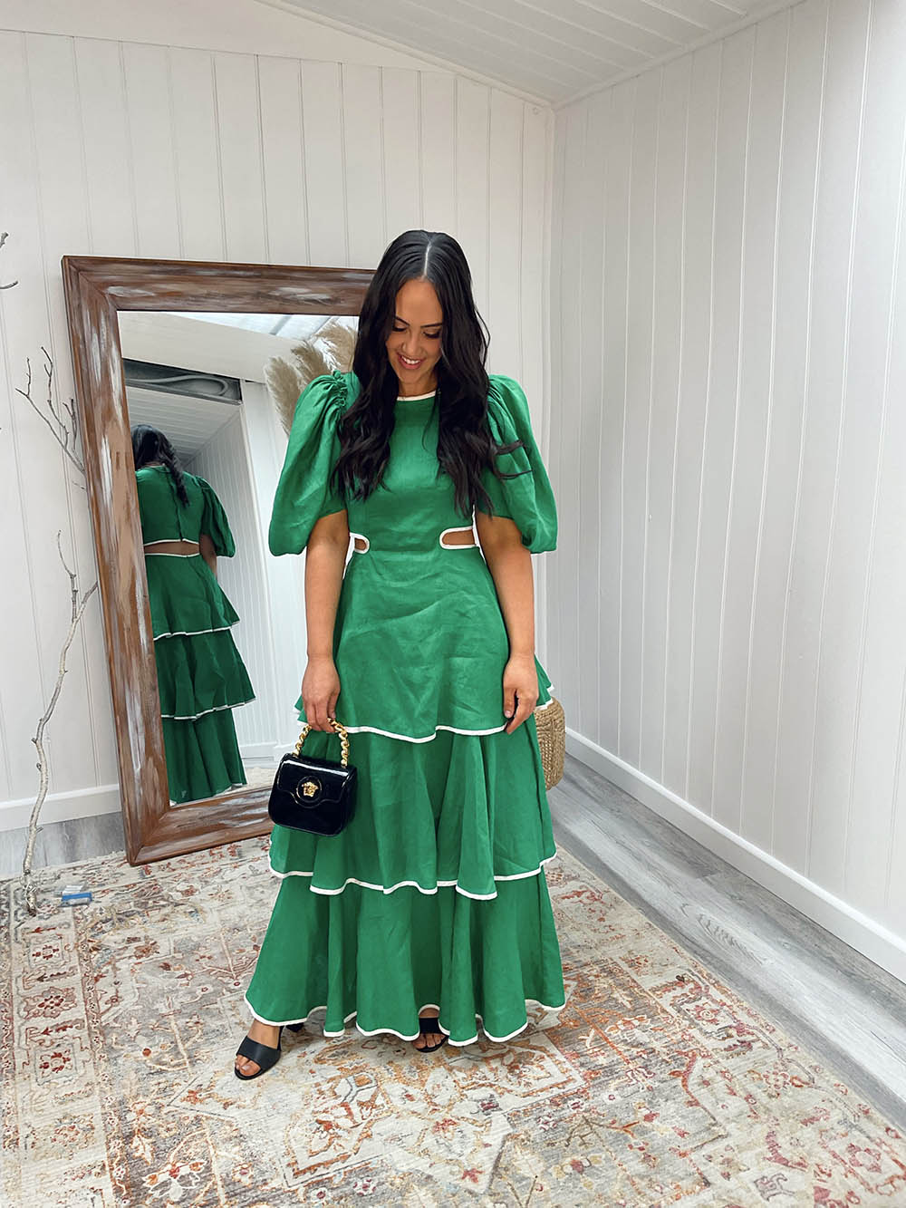 Emerald Ruffle maxi - 10