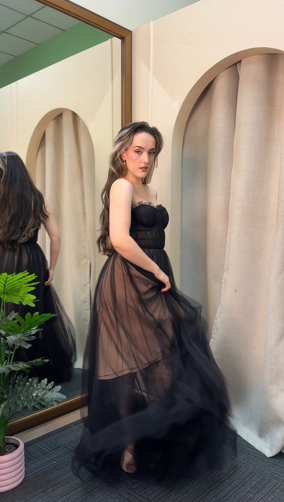Raven tulle gown - 12