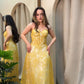 Marigold lace gown - 8
