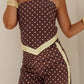 The Dotty Scarf Top