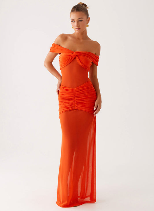Off shoulder maxi - 14