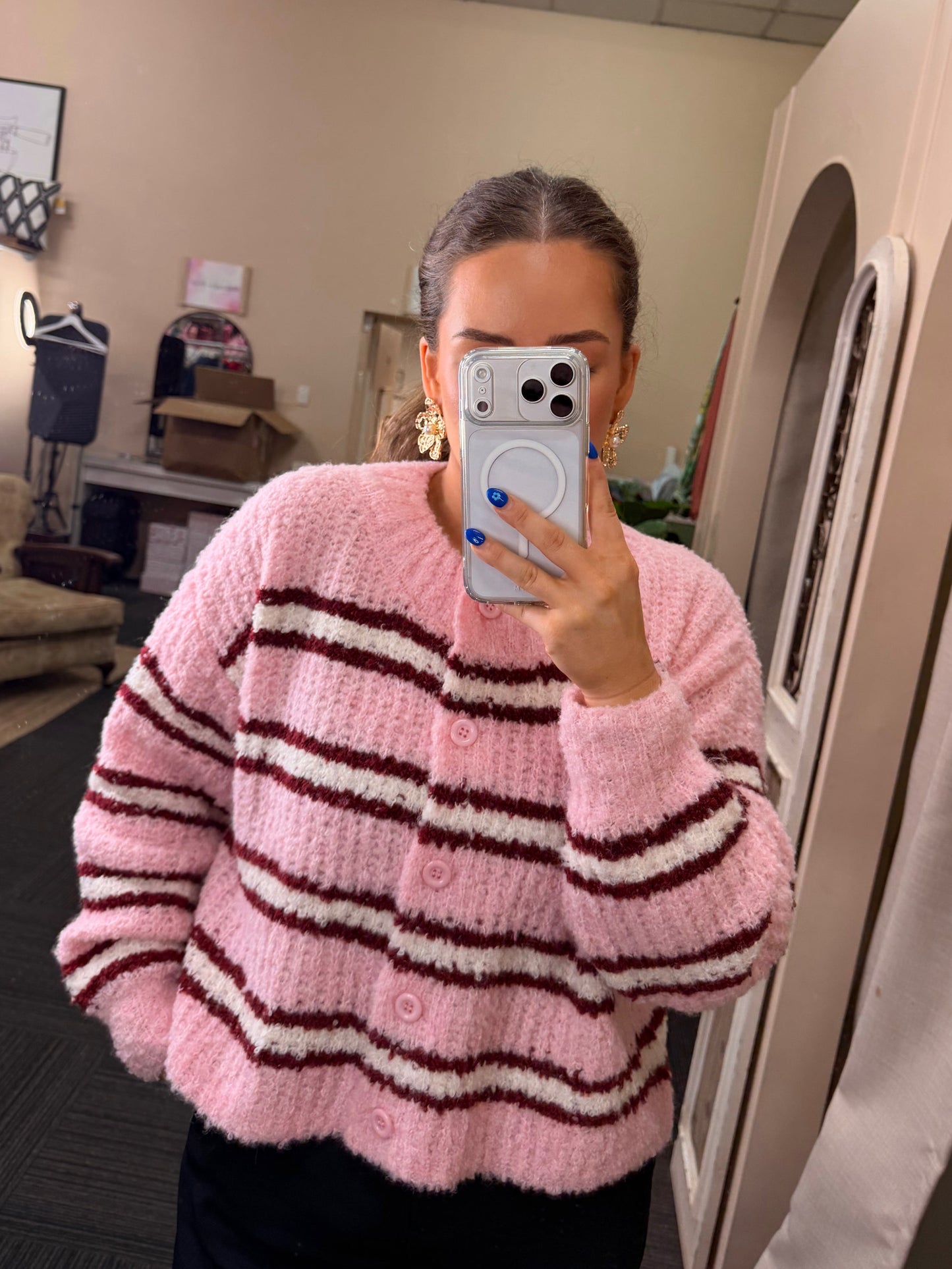 Rose Cardi