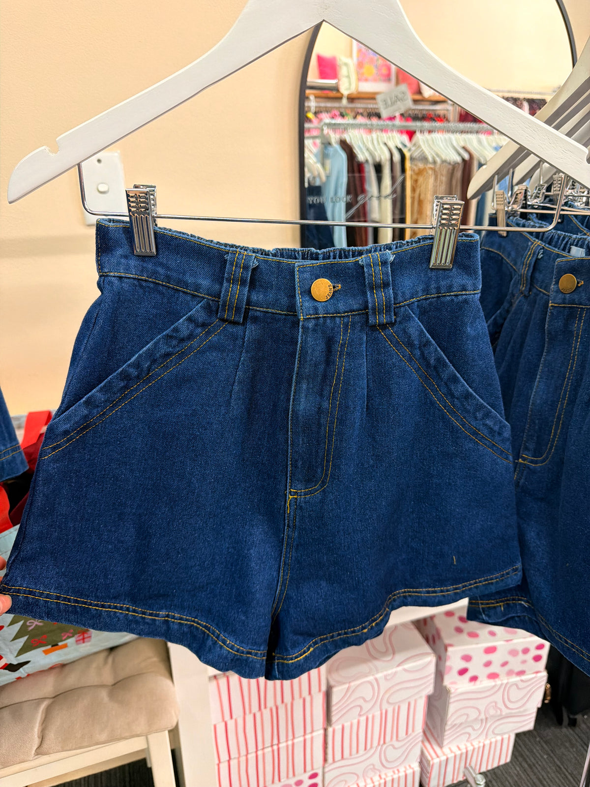 Denim Duo Short