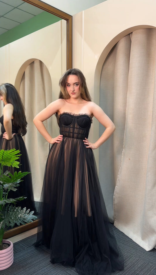Raven tulle gown - 12