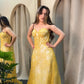 Marigold lace gown - 8