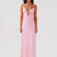 Satin tie maxi - 10
