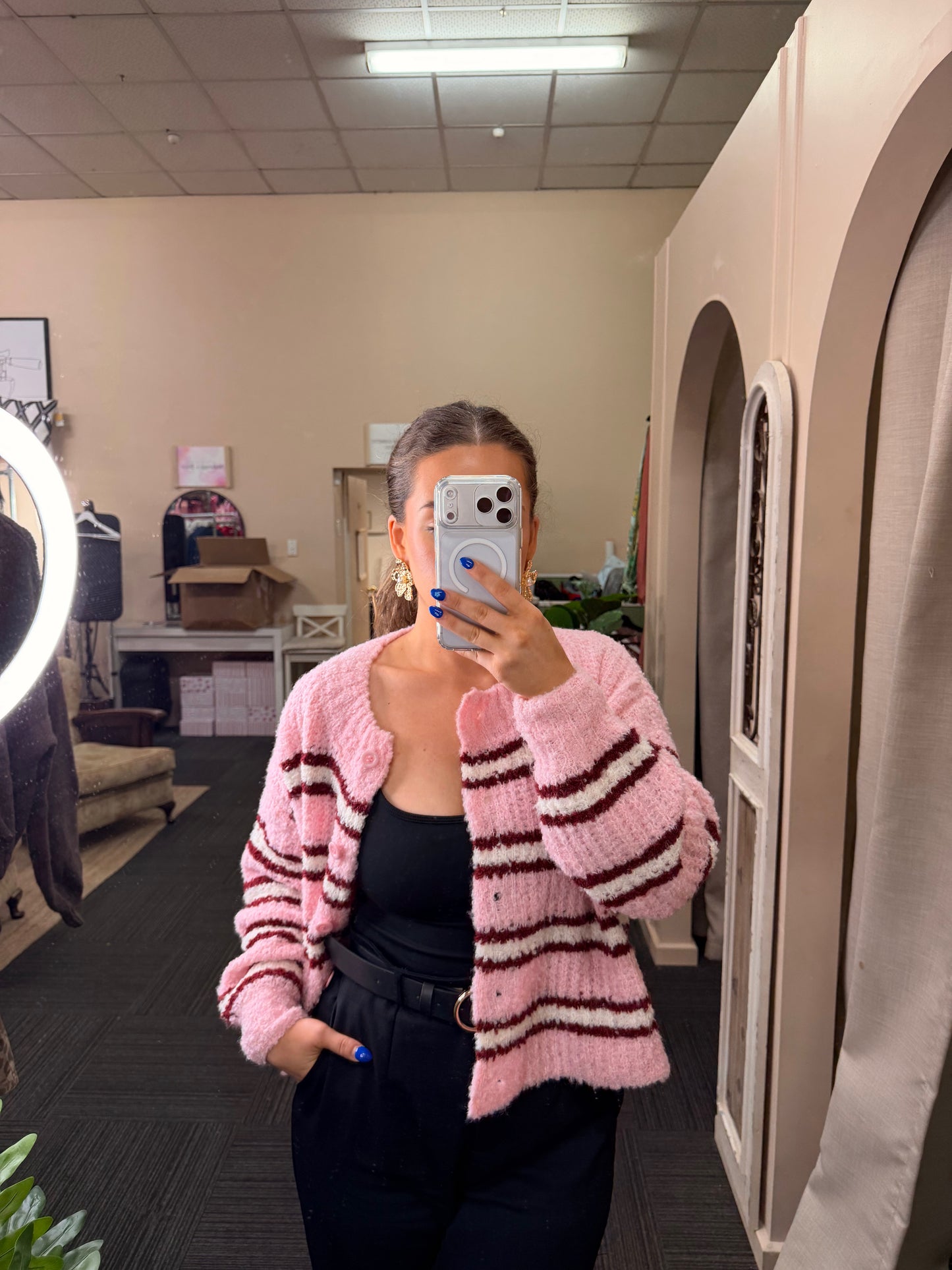 Rose Cardi