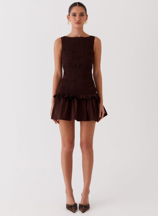 Shirred mini - 12