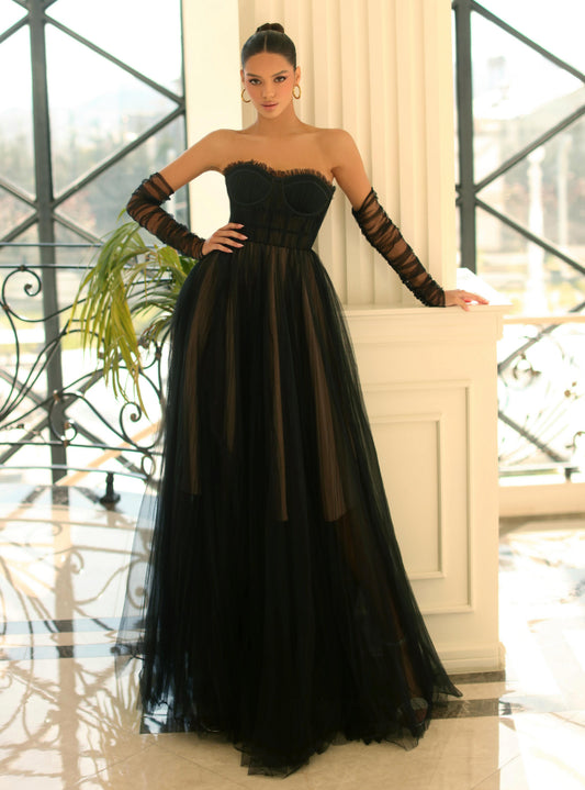 Raven tulle gown - 12