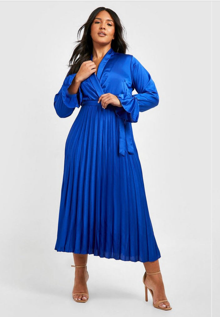 BooHoo satin midi - 10