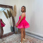 Lace & Beads mini dress