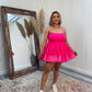 Lace & Beads mini dress