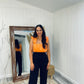 Kookai Oyster Tailored Pants - 8