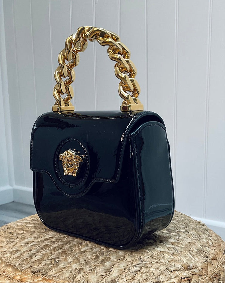 Versace La Medusa Patent Mini